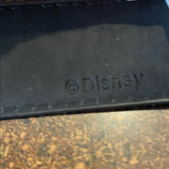 Black like new Minnie Mouse Disney Belt with Silver Buckle - Picture 5 of 6